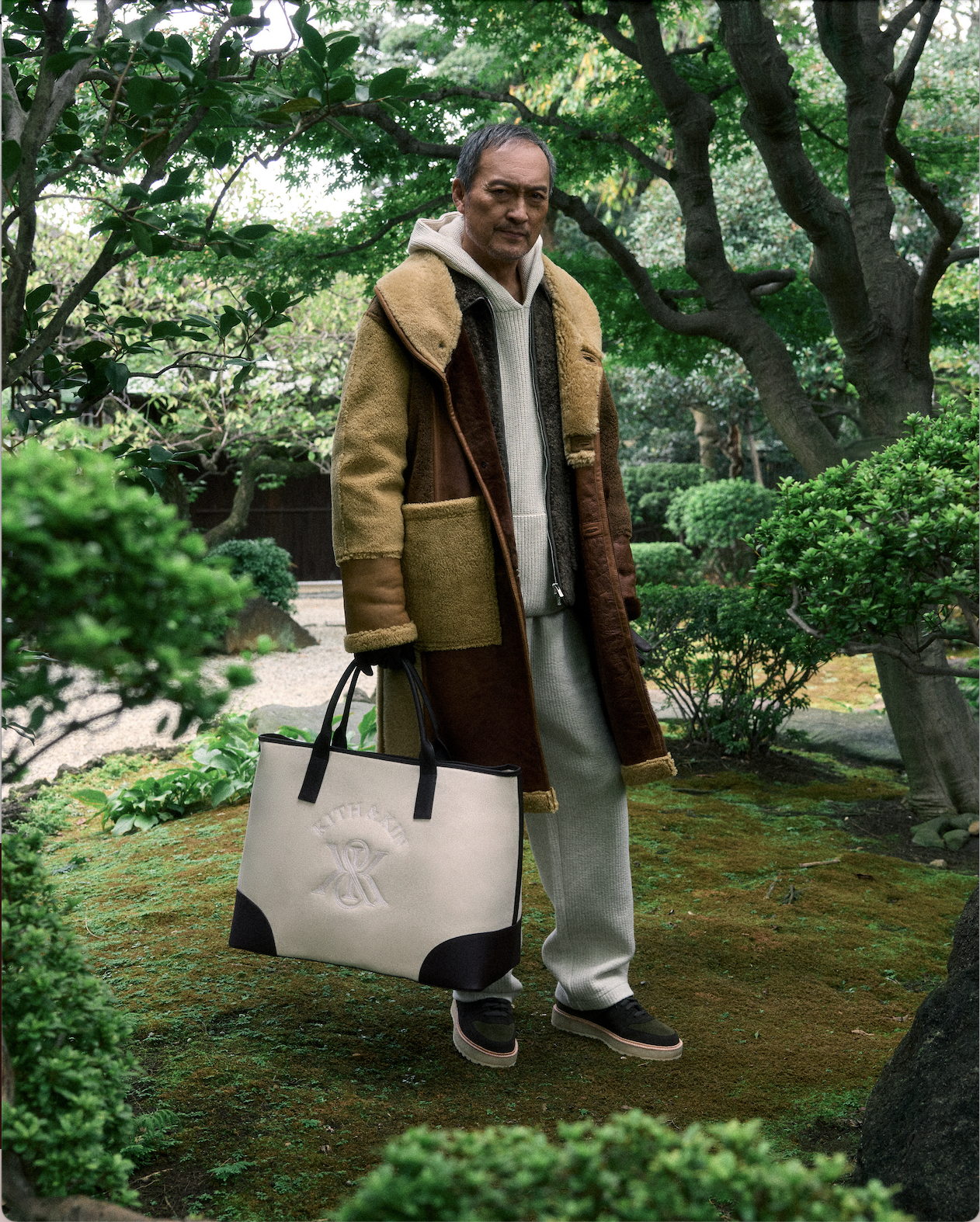 Kith Releases Winter 2024 Lookbook Featuring Ken Watanabe — In